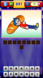 Đáp án đuổi hình bắt chữ - Bánh mì gối